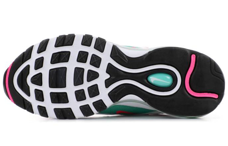 Air Max 97'South Beach' GS White/Pink Blast-Kinetic Green 921522-101 KICKSOVER