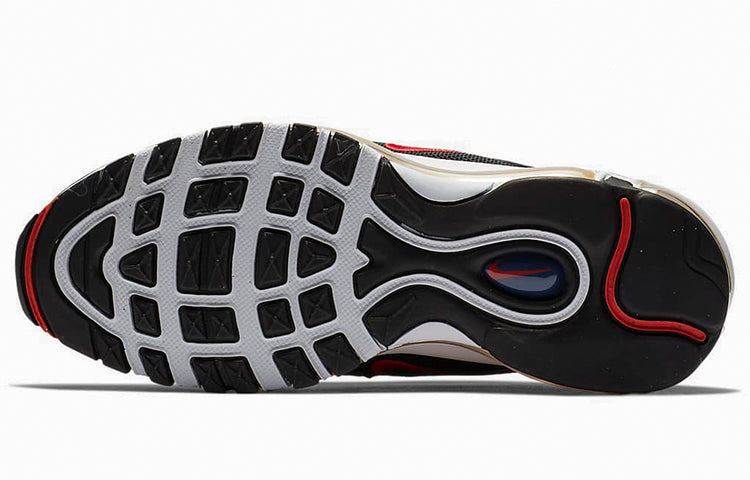 Air Max 97 GS 'Midnight Navy' Midnight Navy/Habenero Red-Black-White 921522-402 KICKSOVER