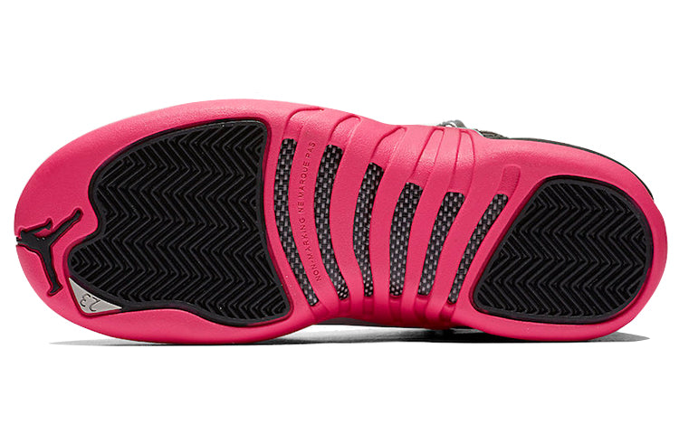 Air Jordan 12 Retro GS Black Deadly Pink 510815-026