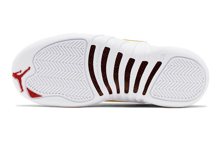 Air Jordan 12 Retro GS FIBA - White University Red 153265-107