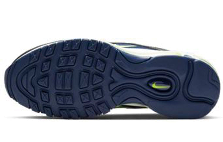 Air Max 97 GS 'Midnight Navy Lemon' Black/Midnight Navy/White/Lemon Venom 921522-018 KICKSOVER