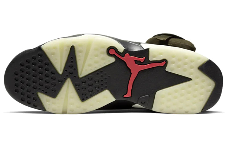 Air Jordan 6 Retro SP Travis Scott - Medium Olive CN1084-200 KICKSOVER