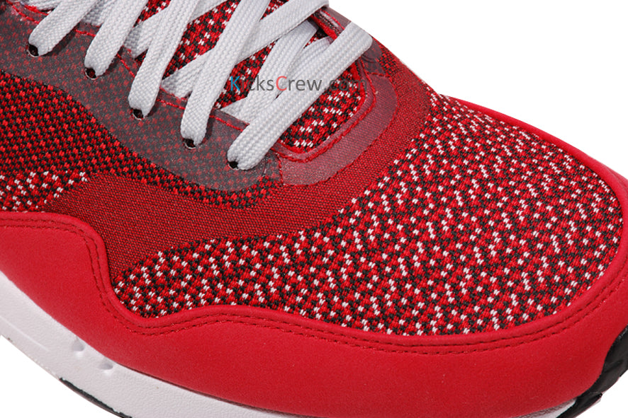 Nike Air Max 1 Jacquard Gym Red Laser Crimson 644153-600 KICKSOVER