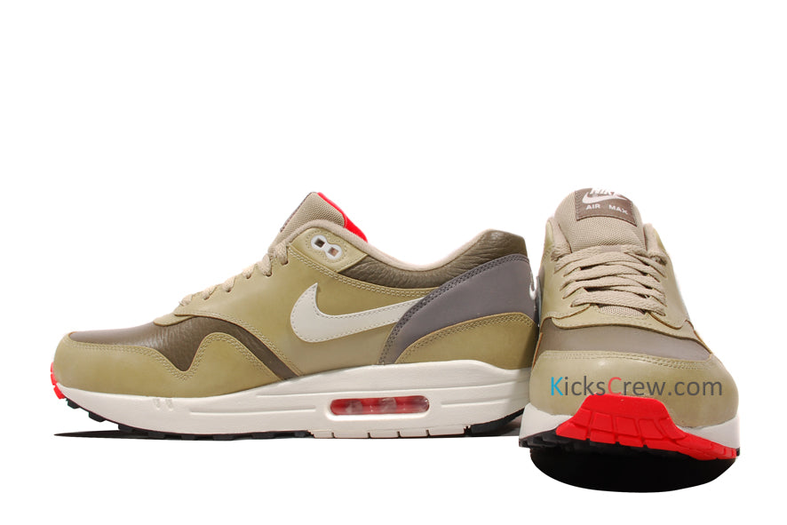 Nike Air Max 1 LTR Dark Dune Light Bone 654466-200 KICKSOVER