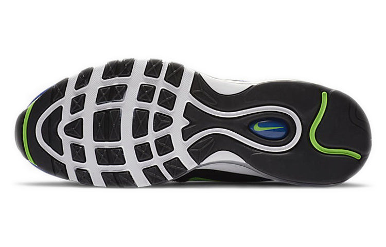 Nike Air Max 97 'Royal Blue Neon' Hyper Blue/Black/White/Green Strike CW5419-400 KICKSOVER