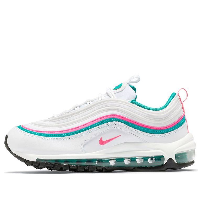 Nike Womens Air Max 97 White Pink Turbo Green DC5223-100 sneakmarks