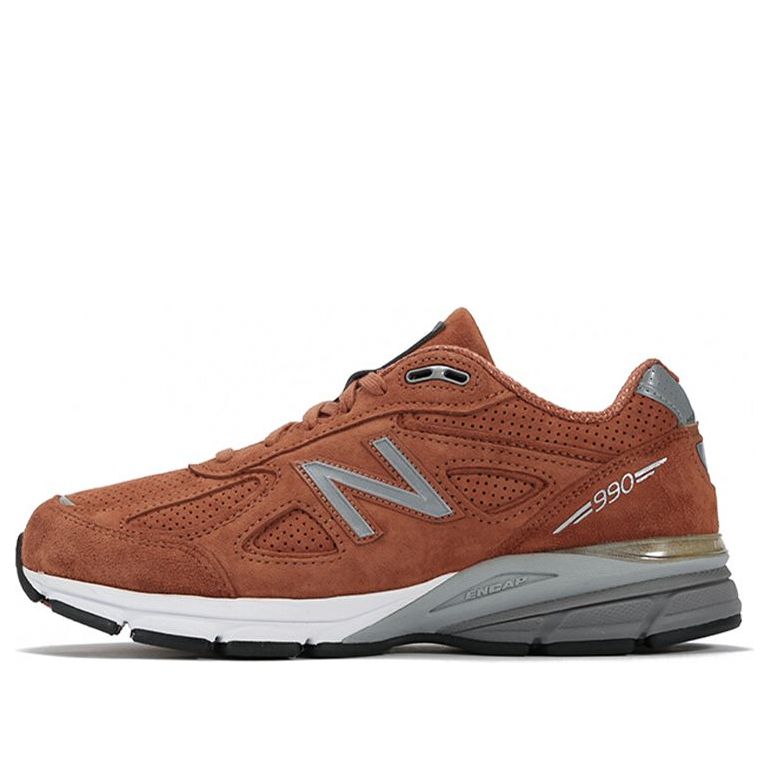 New Balance 990v4 'Burnt Orange' Burnt Orange/Silver/White M990JP4 KICKSOVER