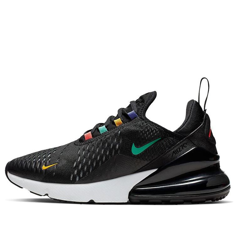 Nike Womens Air Max 270 'Black Flash Crimson' Black/Flash Crimson-University Gold AH6789-023 KICKSOVER