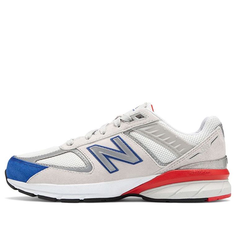 New Balance 990v5 Big Kid 'Nimbus Cloud' Nimbus Cloud/Team Royal/Team Red GC990NB5 KICKSOVER