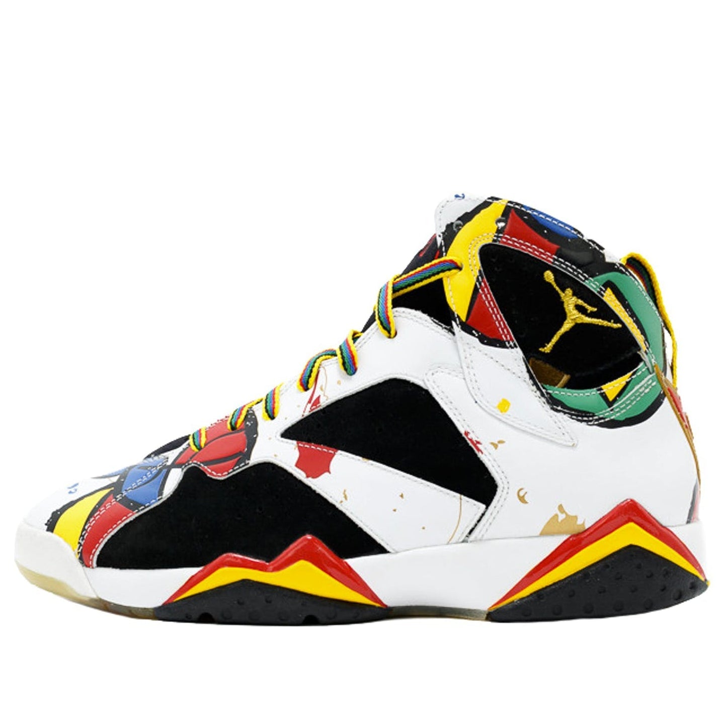 Air Jordan 7 Retro OC 'Miro Olympic' White/Sport Red-Blck-Mtllc Gld 323213-161