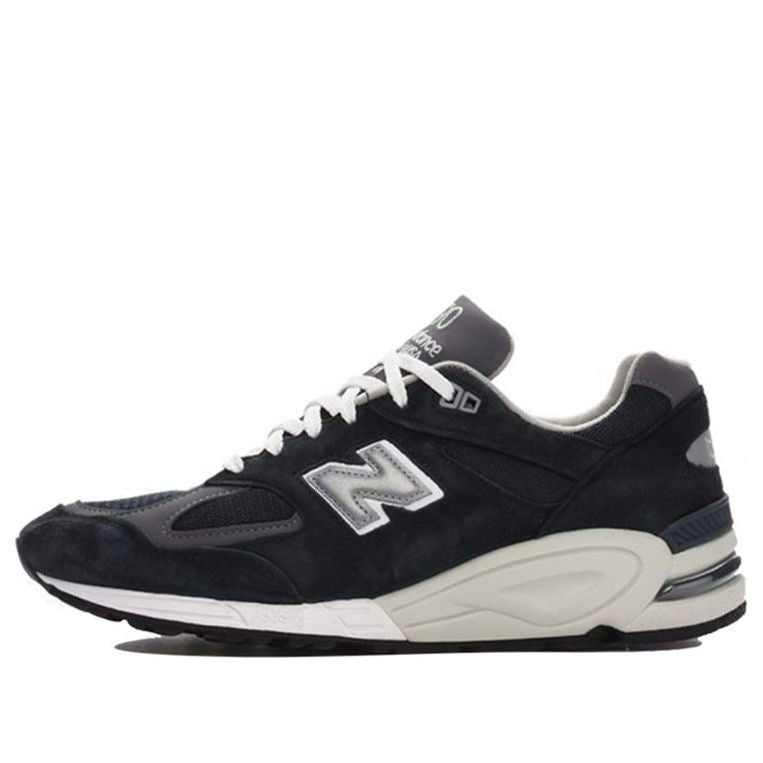 New Balance 990v2 'Navy White' Navy/Grey M990NV2 KICKSOVER
