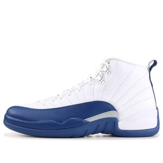 Air Jordan 12 Retro 'French Blue' 2004 White/French Blue-Metallic Silver-Varsity Red 136001-141