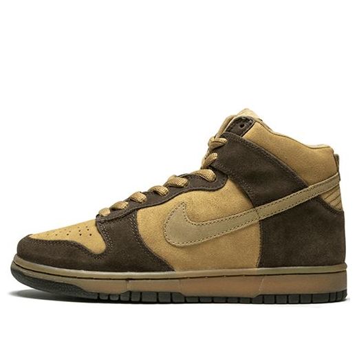 Nike Dunk High Pro SB Skateboard 'Maple' Maple/Hay-Baroque Brown 305050-222 sneakmarks