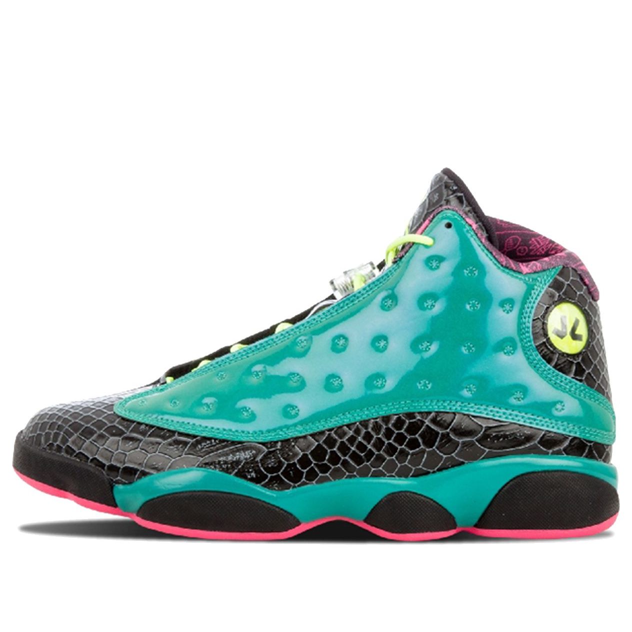 Air Jordan 13 Retro 'Doernbecher' Emerald Green/Volt Ice/Black/Dynamic Pink 836405-305