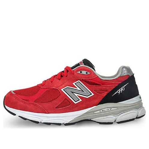New Balance 990v3 Red/Black/Grey/White M990RW3 KICKSOVER
