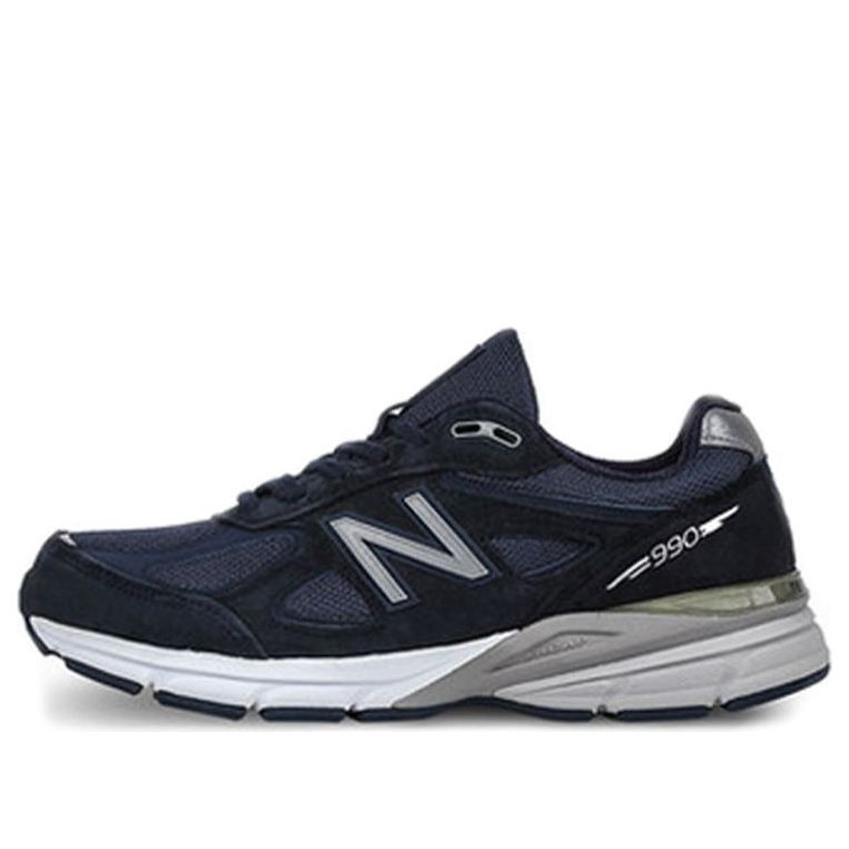 New Balance 990v4 'Navy' Navy/White M990NV4 KICKSOVER