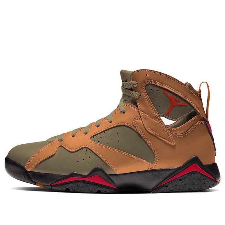 Air Jordan 7 Retro 'Olive Flak' Olive Flak/Bronze/Black/Cardinal Red CU9307-300