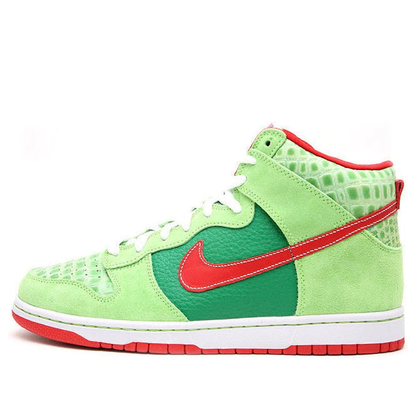 Nike Dunk High Pro SB Skateboard 'Dr. Feelgood' Forest/Varsity Red 305050-362 sneakmarks