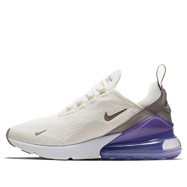 Nike Womens Air Max 270 'Sail Lilac' Sail/Space Purple-White-Pumice AH6789-107 KICKSOVER