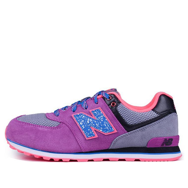 New Balance 574 Big Kid 'Purple Blue' Purple/Grey/Blue KL574O5G KICKSOVER