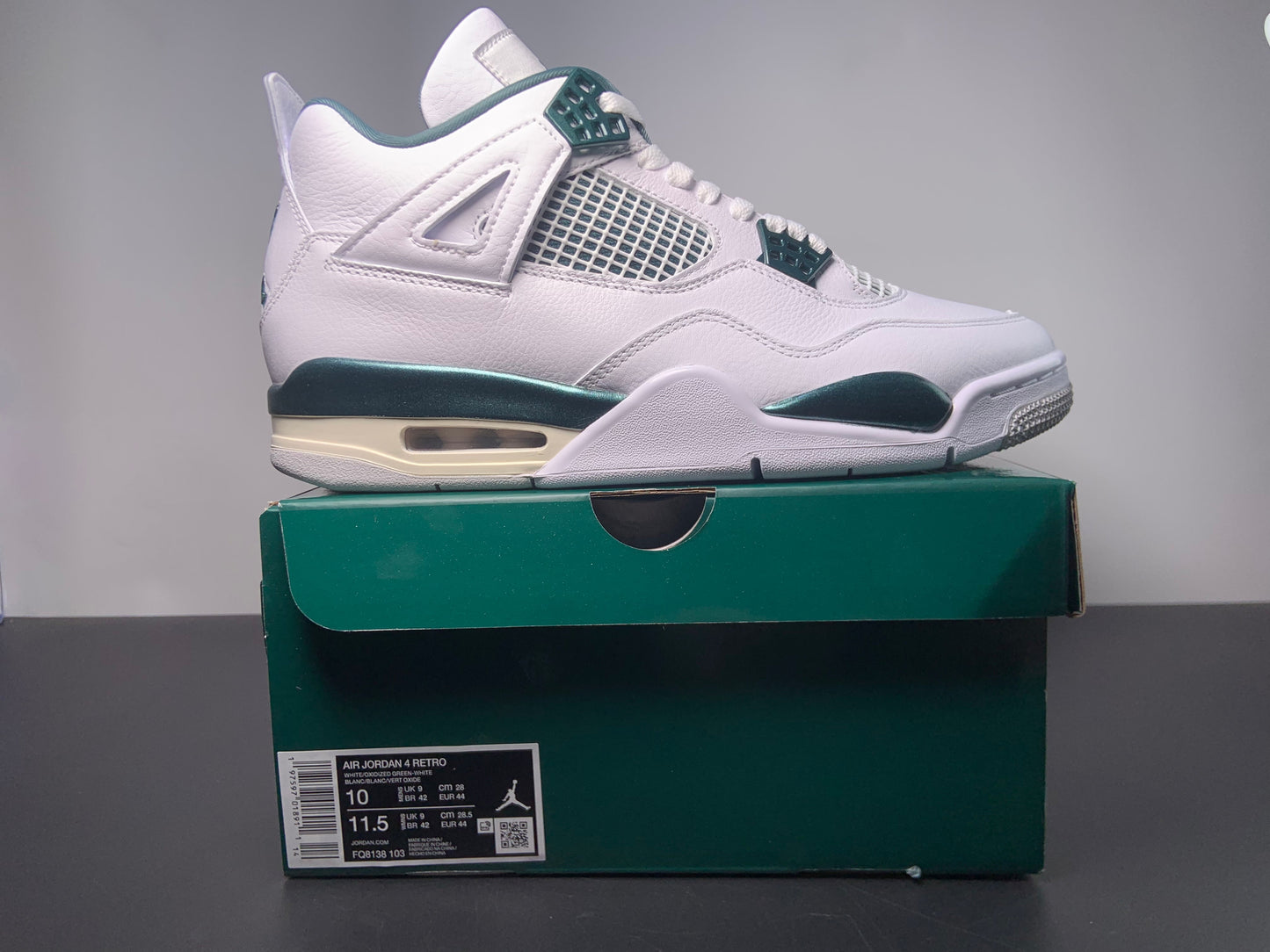 Air Jordan 4 “Oxidized Green”FQ8138-103