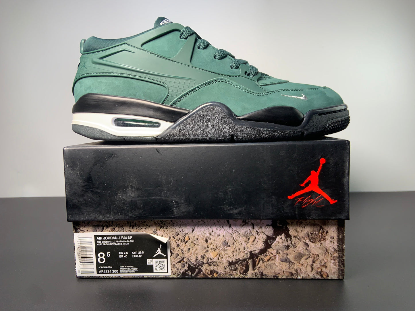 Nigel Sylvester x Air Jordan 4 RM SP 'Fence Green'