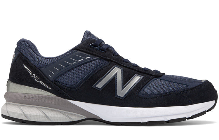 New Balance 990v5 Made In USA 'Navy' Navy/Silver M990NV5 KICKSOVER