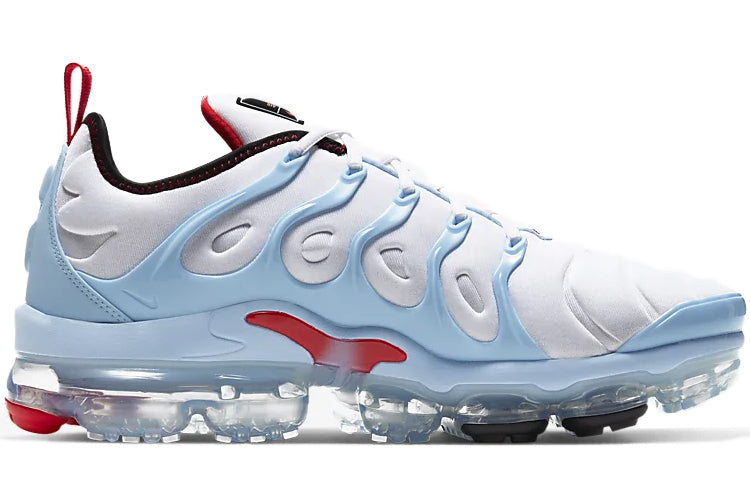 Nike Air VaporMax Plus 'Psychic Blue' White/Black/Psychic Blue/University Red CW6974-100 KICKSOVER