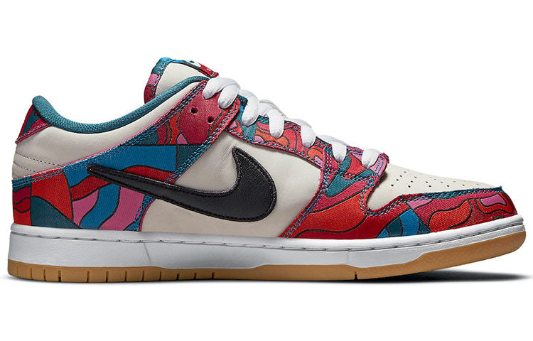 Nike SB Skateboard Parra Dunk Low Pro Abstract Art DH7695-600 sneakmarks