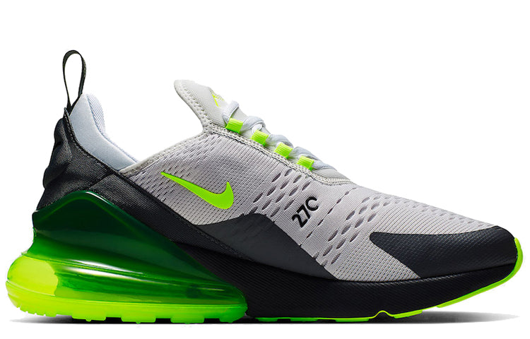 Nike Air Max 270 'Neon' Platinum Tint/Dark Grey-Anthracite-Volt CJ0550-001 KICKSOVER