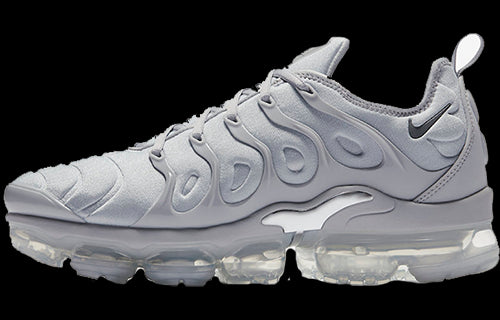 Nike Air VaporMax Plus 'Wolf Grey' Wolf Grey/Dark Grey-Metallic Silver 924453-005 KICKSOVER