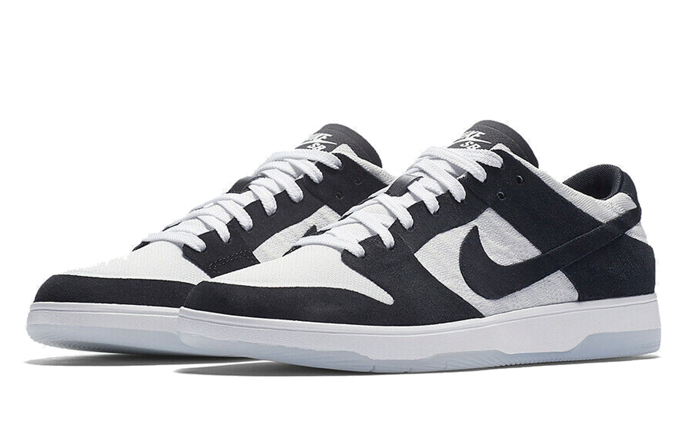 Nike SB Skateboard Dunk Low Elite 'Oski Rozenberg' Black/Black-White-Clear 877063-001 sneakmarks