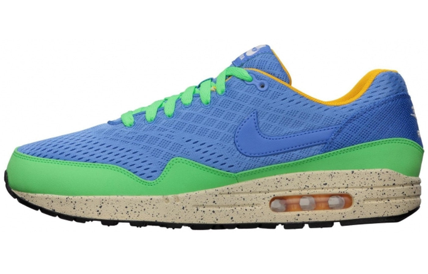 Nike Air Max 1 Em 'Beaches Of Rio' Blitz Blue/Blitz Blue/Poison Green/Beach 554718-443 KICKSOVER