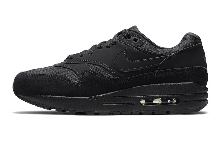 Nike Womens Air Max 1 'Triple Black' Black/Black/Black 319986-045 KICKSOVER