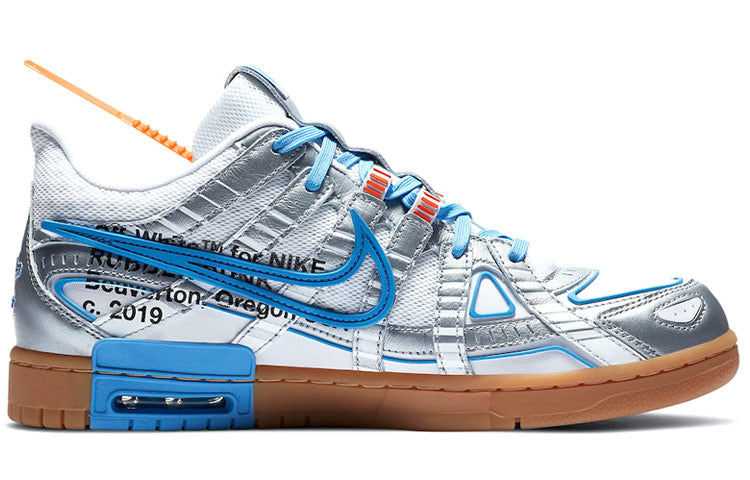 Nike OFF-WHITE x Air Rubber Dunk University Blue CU6015-100 sneakmarks