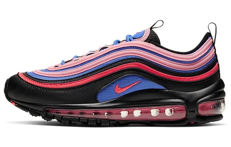 Nike Air Max 97 GS 'Black Multi' Black/Flash Crimson/Racer Blue CT1578-001 KICKSOVER