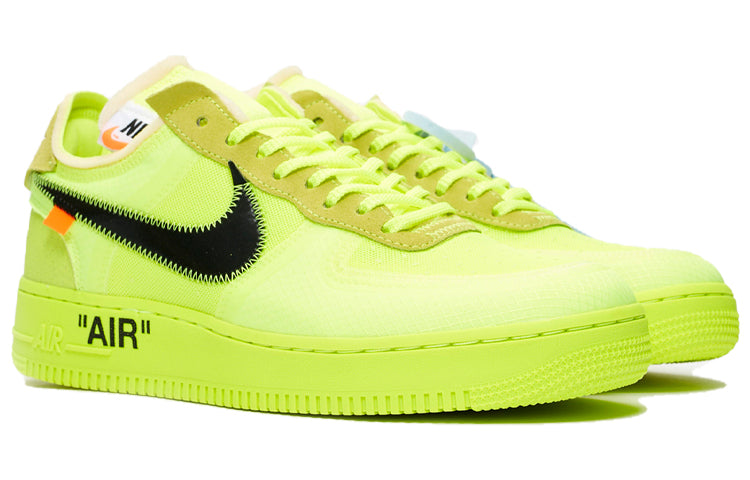 Nike The 10 Air Force 1 Low Nike x OFF-White - Volt AO4606-700 sneakmarks