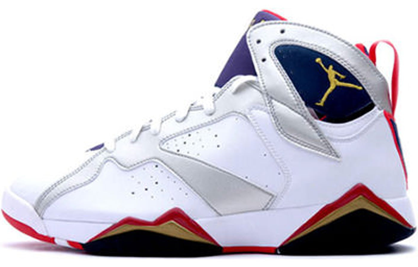 Air Jordan 7 OG 'Olympic' 1992 White/Midnight Navy-True Red 130157-110