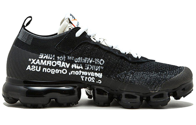 Nike The 10 Air Vapormax Flyknit Nike x OFF-White - Black White AA3831-001 sneakmarks