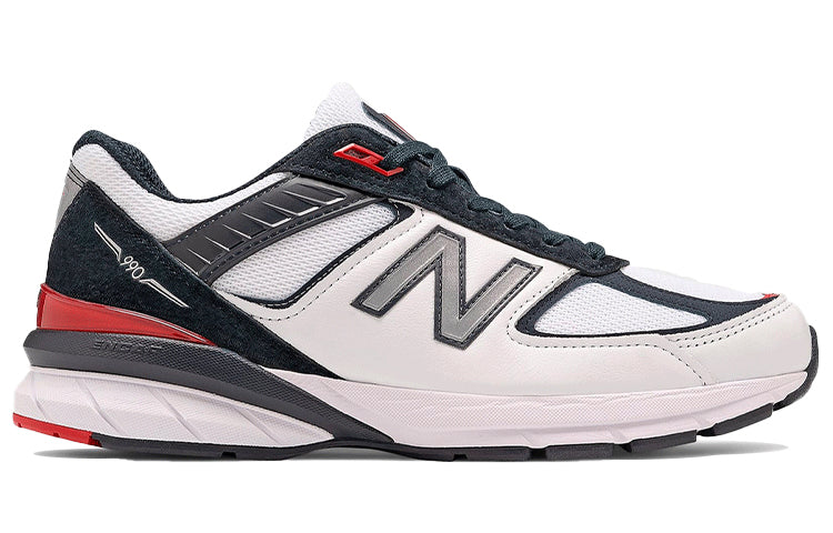 New Balance 990v5 Made in USA 'White Carbon Red' White/Carbon/Team Red M990NL5 KICKSOVER