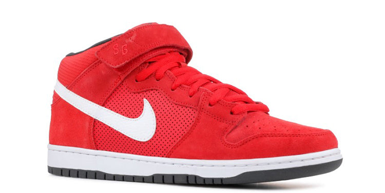 Nike Dunk Mid Pro Sb hyper red/white-anthracite 314383-610 sneakmarks
