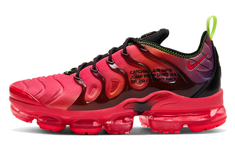 Nike Air VaporMax Plus 'Laser Crimson' Black/Laser Crimson/Volt/Hyper Grape CU4709-001 KICKSOVER