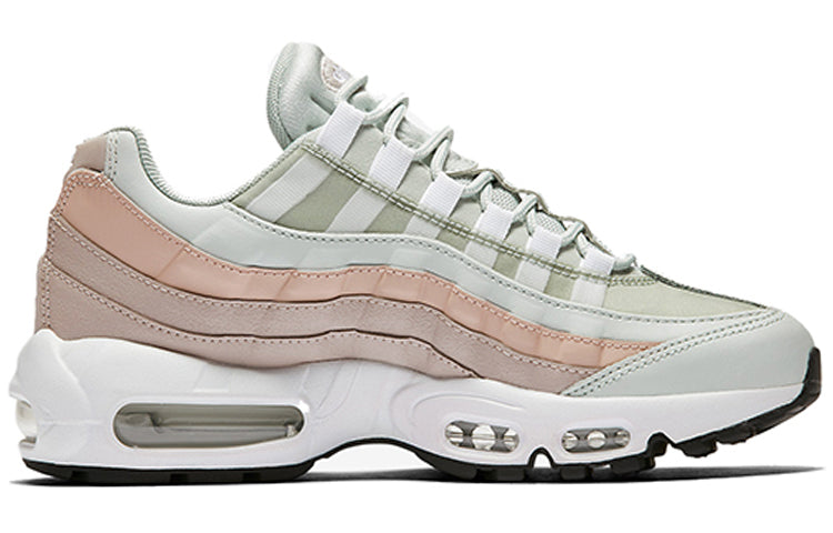 Nike Womens Air Max 95 Light Silver Moon Particle 307960-018 sneakmarks