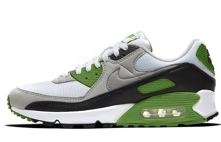 Nike Air Max 90 'Chlorophyll' White/White/Chlorophyll/Black CT4352-102 KICKSOVER