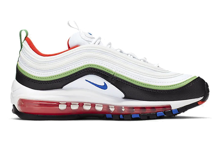 Air Max 97 GS 'White Royal Green Nebula' White/Hyper Royal/Green Nebula 921522-105 KICKSOVER