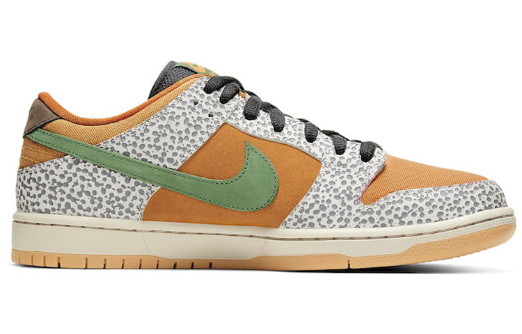 Nike SB Skateboard Dunk Low Pro ISO Safari CD2563-002 sneakmarks