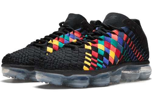 Nike Air VaporMax Inneva 'Rainbow' Black/Black-Glacier Blue-Laser Orange AO2447-001 KICKSOVER