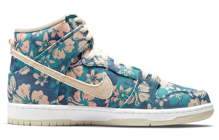 Nike SB Skateboard Dunk High Pro QS Hawaii CZ2232-300 sneakmarks