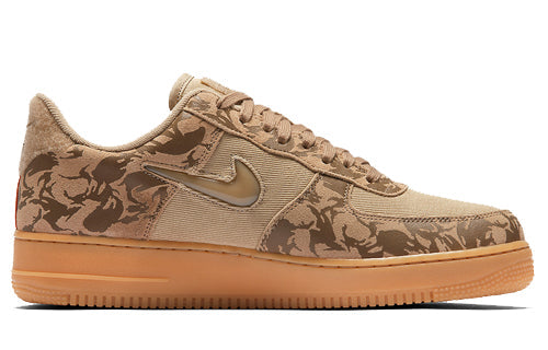 Nike Air Force 1 Low 'Country Camo' Hemp/Hemp-Military Brown-Team Orange AV2585-200 KICKSOVER