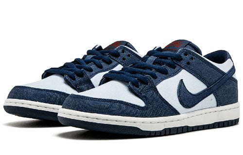 Nike Zoom Dunk Low Pro SB Skateboard 'Binary Blue' Binary Blue/Binary Blue-Hydrogen Blue 854866-444 sneakmarks